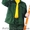 Куртка ЛИДЕР,  тк.Zibo (65%п/э+35%х/б),  т.зелёный #1300493
