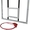 Баскетбольный щит оргстекло (10 мм.) 0, 8м. х 1, 0м. с кольцом  #1545678