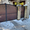 Кованые ворота с профнастилом. Распашные ворота с профнастилом #1742716