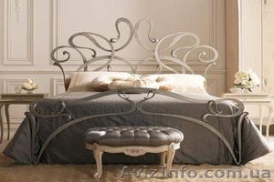 Кованая мебель. Кровати,  диваны,  люстры,  бра и др. #3960
