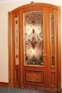 Витражные дверные вставки #5341