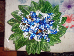 Букеты из конфет под заказ! #3962