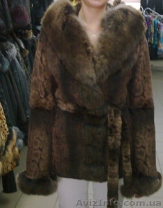 продам шубу (кролик стриженный) #4454