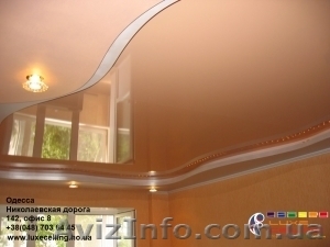 Люкс Силинг,  французские натяжные потолки в городе Одесса. #6144