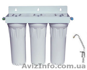 Фильтр тройной очистки с отдельным краном. #5064