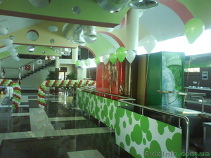 Украсить воздушными шарами #9928