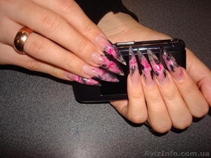 Наращивание ногтей,  ногтевой сервис,  обучение. Херсон #10942