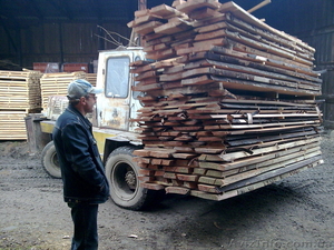 Бук,  высший сорт,  доска не обрезная #8206