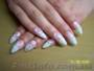 Наращивание ногтей. Педикюр,  маникюр,  дизайн. #6587