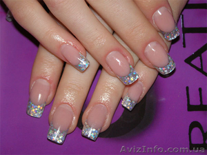 Наращивание гелевых ногтей #13964
