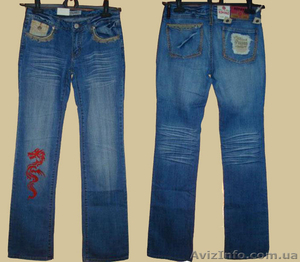 Джинсы со светящимся в темноте рисунком.НОВИНКА! #12800