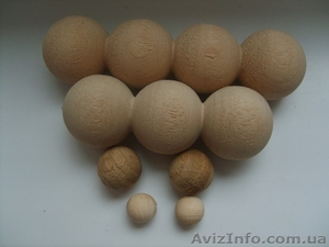 Бусины из дерева,  деревянные шарики и кольца,  деревянные элементы #12637