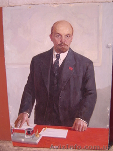 картина ленин за столом #18326