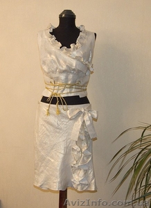 летний костюм из льна #16168