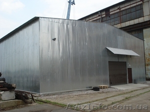 Каркасные ангары,  каркасные быстровозводимые здания,  склады под ключ. #17826