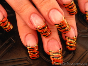 наращивание ногтей киев 200грн #13756