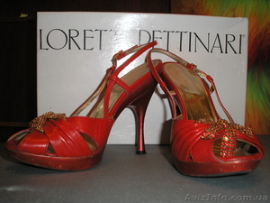 Продам классные красные босоножки, Чёрные сапожки, Чёрные туфельки, босоножки #18264