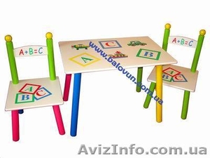 стол и 2 стула besta baby #17128