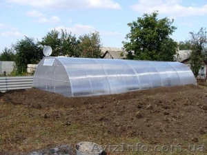 Теплицы модульные любой площади под пленку и поликарбонат #13708