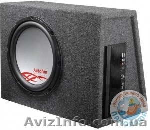 сабвуфер активный автомобильный Autofun AS-12 #16972