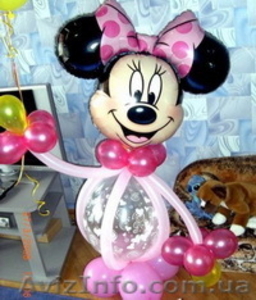 Оформление свадеб,  дней рождения воздушными шарами #19196