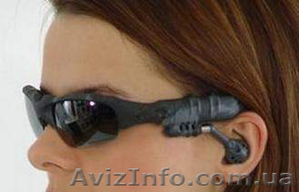 Очки с плеером! 2G 2Гб MP4 MP3 плеер - для пробежки или на пляже! #26529
