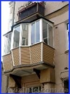 Остекление Балкона,   Балкон под ключ,  Обшивка Балкона. www.balkonu.kiev.ua #22497