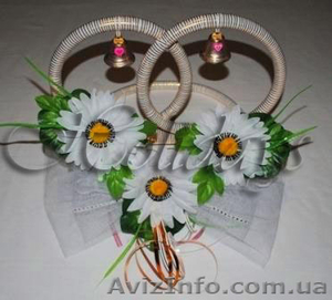 Украшение свадебных автомобилей. Свадебные аксессуары. #19485