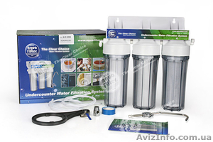 Фильтры очистки воды, система обратного осмоса, водоподготовка. #23983