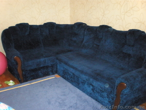 Диван уголок с креслом кроватью #19863