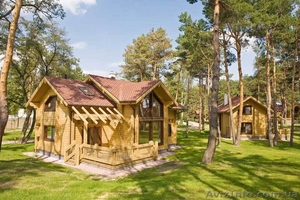 Деревянный дом под ключ,  строительство домов из дерева.  #23351