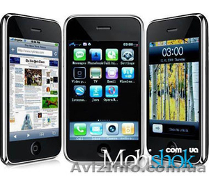 Продажа телефонов на 2 сим+TV+wifi(точная копия Iphone)Fly-Ying F003 #19324