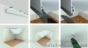 Бесшовные потолки и стены - натяжной аналог гипсокартона. #36035