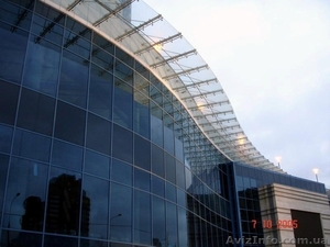 Скляні офісні перегородки,  скляна підлога,  скляний фасад #34347