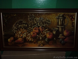 бурштыновые картины,  иконы,  портреты #29009