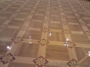 Паркетные работы,  шлифовка циклевка Киев,  реставрация #33531