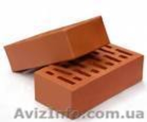 Кирпич красный рядовой, облицовочный, клинкерный #36938