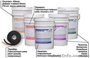 Гидроизоляция бетона Пенетрон. #33932