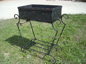 ворота сайдинг автоматика художественная ковка #31660