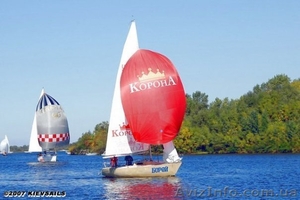  Круизы по Днепру на яхте под парусами! #31164