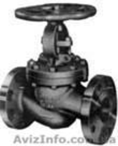 Клапан запорный (вентиль) сальниковый проходной фланцевый 15с22нж Ду- 200 мм ,  Р #47029