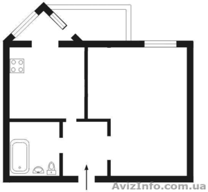 Продам 1-кімнатну в Києві #47023