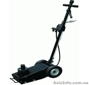 Пневмогидравлический подкатной домкрат 22т #44567