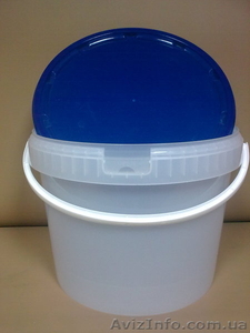 Ведро герметичное с  пломбою полипропиленовое #40900