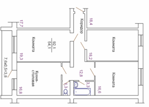 Продам 3-ую кв-ру  в ЖК Ступени #52675