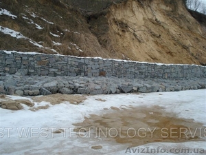 Берегоукріплення,  укріплення габіонами ,  Київ ціни низькі #50742