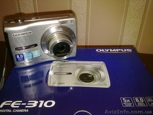 СРОЧНО ПРОДАМ Цифровую фотокамеру OLYMPUS FE-310 silver  #58387