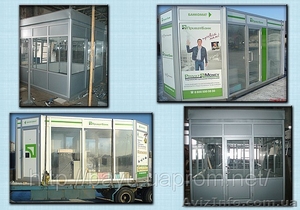 Изготовлеие киосков,  павильонов,  гаражей #55297