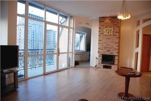 Посуточно Пентхаус люкс с джакузи и камином Майдан Киев 3к #49471