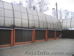 Заборы,  Шумозащитные заборы из поликарбоната #52016